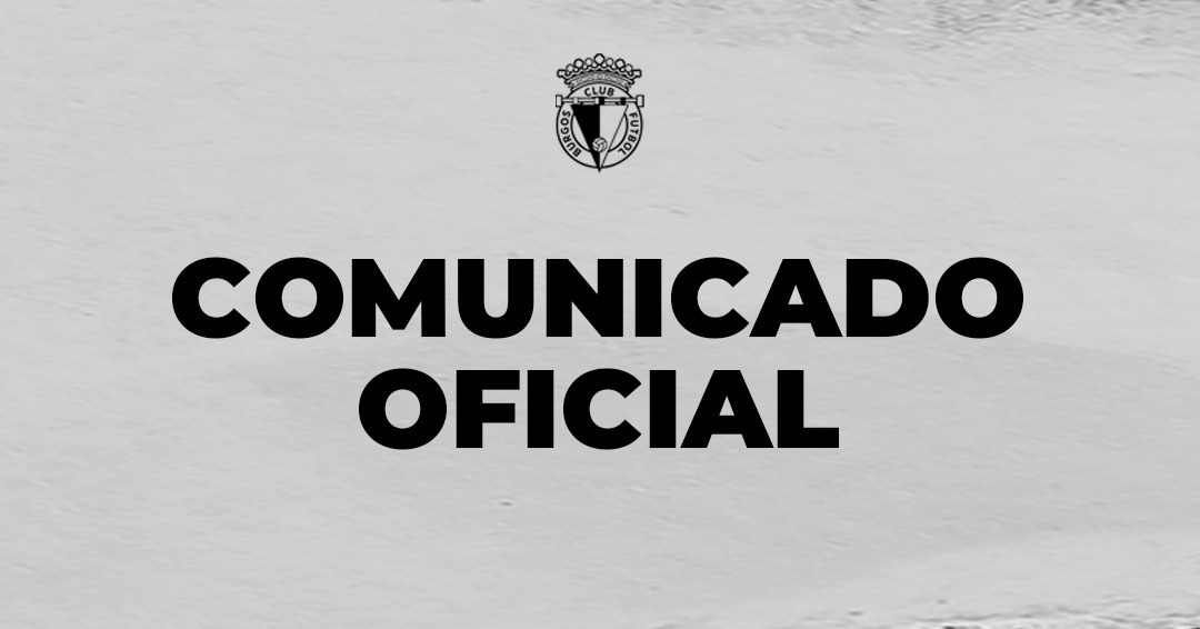 Comunicado Oficial Burgos CF